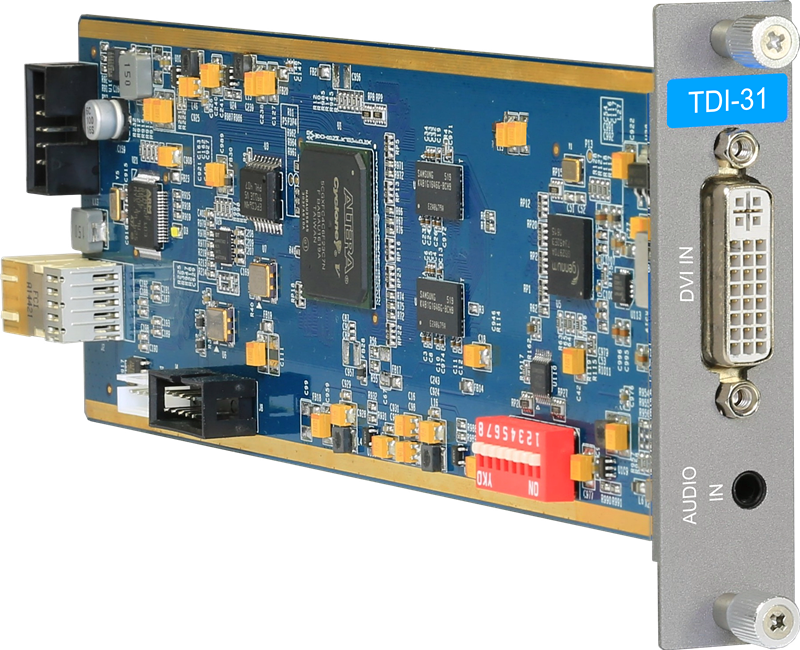 TDI-31 DVI 单通道时基同步型变换输入卡