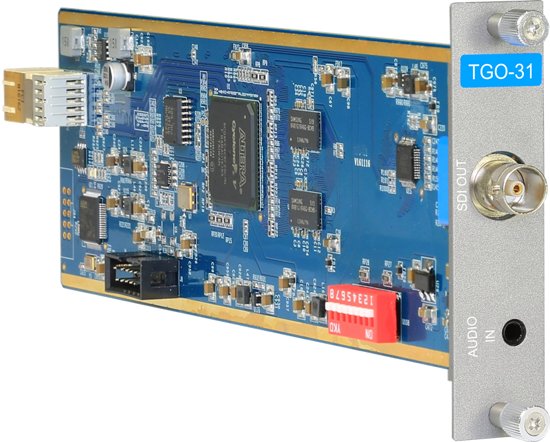 TGO-31 3G-SDI单通道统一连续时序变换输出卡